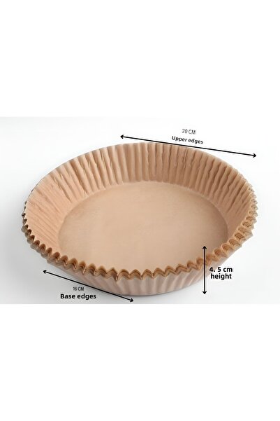 Elmas Kap ورق خبز Airfryer 50 قطعة ورق مقلاة هوائية دائري Philips Xl Xiaomi A...