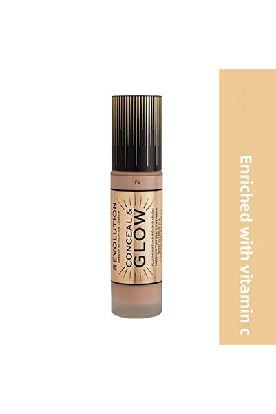 Revolution Conceal And Glow Foundation F4