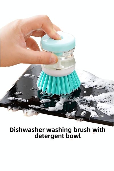 Vekorr Practical Dishwashing Brush with Detergent Tank - Refillable