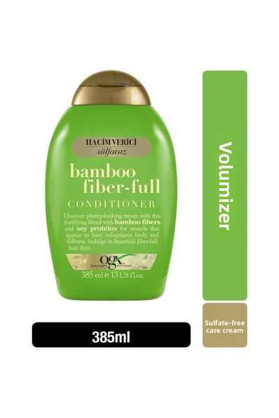 OGX Volumizing Bamboo Fibers Sulfate-Free Care Cream 385 ml