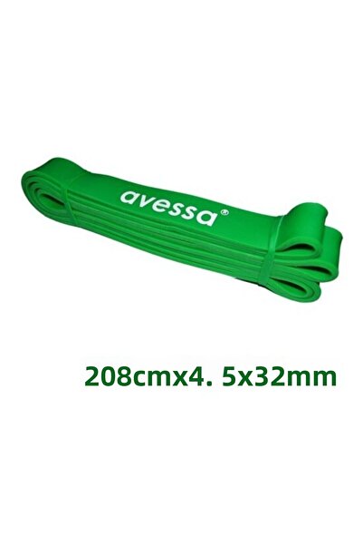 AVESSA شريط طاقة لاتكس 32 ملم أخضر