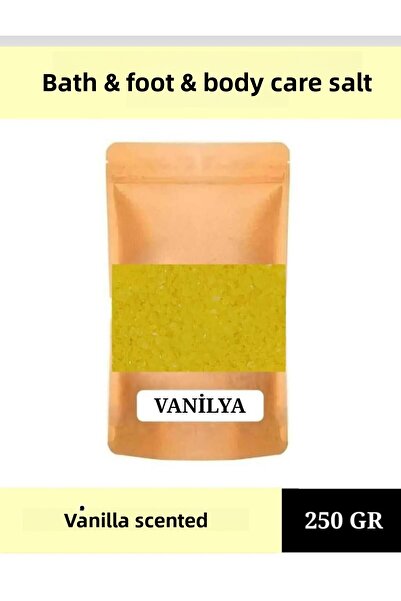 E.M.S AVM ملح استحمام بزيت الفانيليا 250 جرام - لحوض الاستحمام والجاكوزي والمانيكير والباديكير