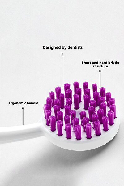 Tung فرشاة تنظيف اللسان الطبيعية بمكونات طبيعية - معجون هدية