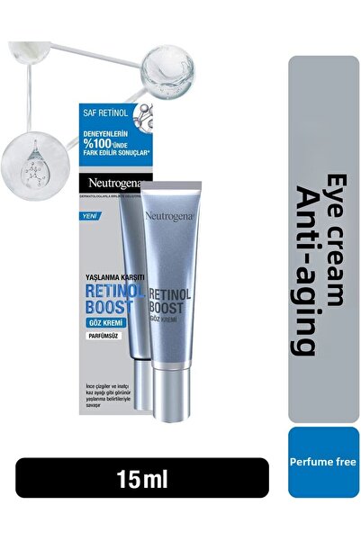 Neutrogena كريم ريتينول بوست المضاد للشيخوخة للخطوط الدقيقة والتجاعيد 15 مل C...