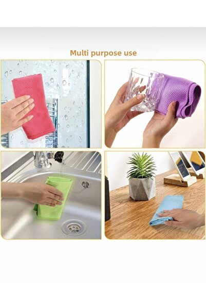 Mikrofiberim Quality Microfiber 2-Piece Cleaning and Glass Cleaning Cloth 40x40 Cm
