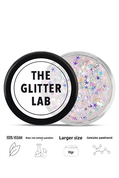 The Glitter Lab بريق لامع على شكل جل - قطع من علة يونيو