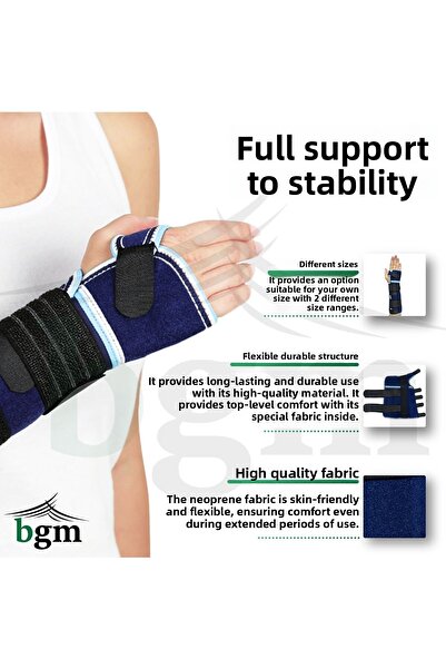 bgm Long Hand Wrist Splint Supported Hand Wrist Splinti High Quality Retaining Splint