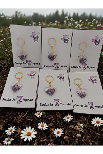 Gelinrehberi 20 Adet Kalpli Hediyelik Epoksi Anahtarlık Nişan , Kına, Söz, Ni...