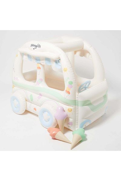 SunnyLife - Children's Beach and Garden Inflatable Ice Cream Maker Play Set
