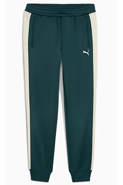 Puma T7 Always On Track Pants 629588-75 Erkek Eşofman Altı YEŞİL