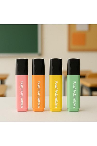 Masis Pastel Highlighter 4 Colors Pack of 4 (s)