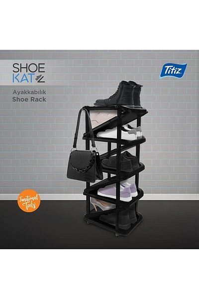 Titiz Plastic Shoe Rack - Comfortable and Stylish
