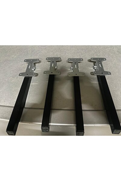 MOPPO Katlanabilir Yer Sofrası, Kamp Masası Ayağı 30 Cm (4 ADET, VİDALAR DAHİL)