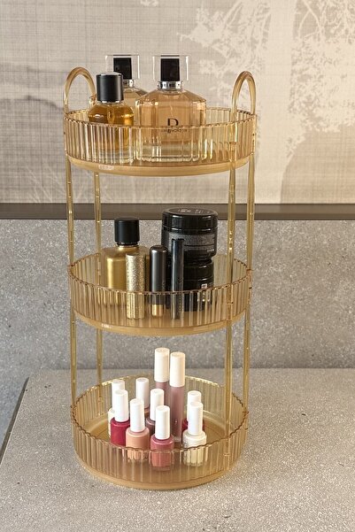 UNIQUE ME Amber Makeup Organizer - Cosmetic and Jewelry Organizer, for Kitchen and Bathroom