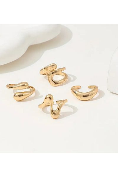 sulyra Multiple Vintage Bohemian Ring Set