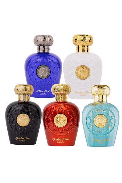 lattafa LATTAFA Arabian Perfume Set Blue Oud, Opulent Musk, Opulent Red, Opulent Oud, Opulent Dubai