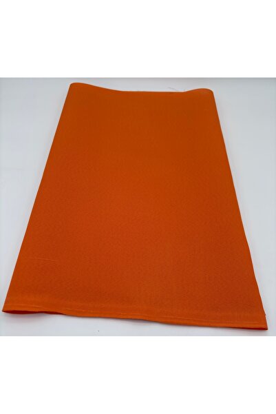 kumasfabrik 120 cm x 50 cm Βαμβακερό ύφασμα επένδυσης/Επένδυση τσάντας-Πορτοκαλί