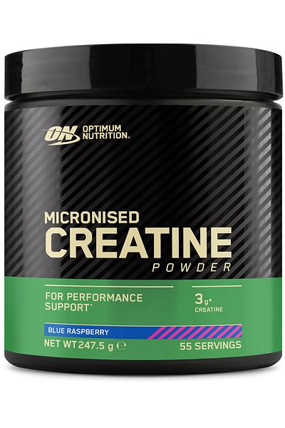Optimum Nutrition Creatine Monohydrate Micronised (247.5g) Blue Raspberry