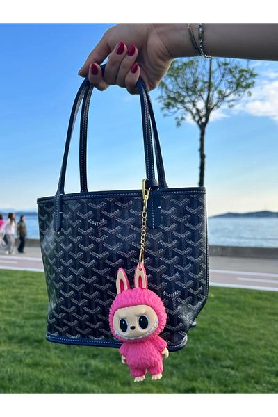 epoksi Labubu Figure - Bag Charm - Bag Ornament - Charm - Wallet Accessory