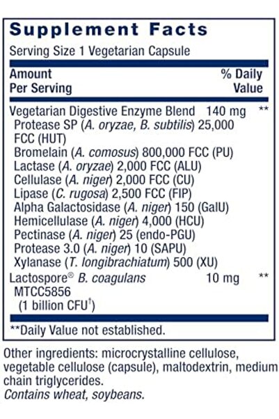 Life Extension Enhanced Super Digestive Enzymes & Probiotics