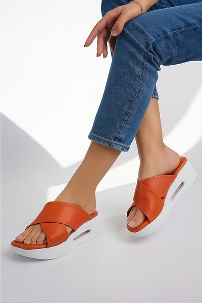 Fancy Papuci cu talpă ortopedică Airmax