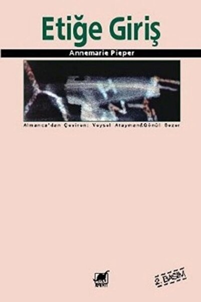 Ayrıntı Yayınları Etiğe Giriş Annemarie Pieper Kitabı 288 Sayfa Ayrıntı Yayın...