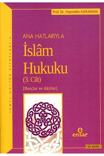Genel Markalar Anahatlarıyla Islam Hukuku-3
