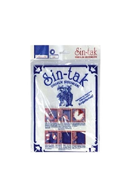 SİN-TAK sin-tak sineklik 75cm x 125cm 4 adet tek kanat beyaz