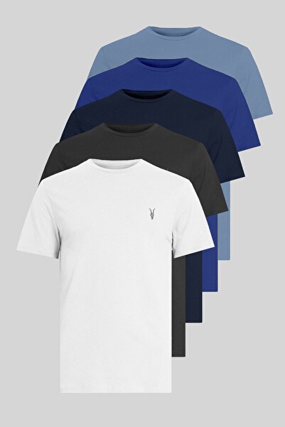 Kozik Мъжка тениска от 5 пакета - не се свива, най-добра цена