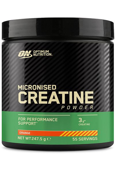Optimum Nutrition Creatine Monohydrate Micronised (247.5g) Orange