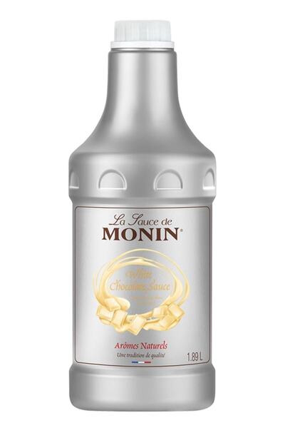 Monin Beyaz Çikolata Sosu 1890ml