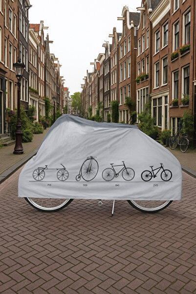 Boldy Waterproof Bisiklet Brandası - Bisiklet Koruma Kılıfı-Su Geçirmez Motorsiklet Örtüsü-Bisiklet Kılıfı