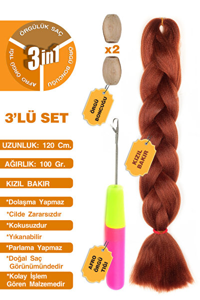 TAM TARZ Păr sintetic pentru împletitură africană rasta și box braid - set de...