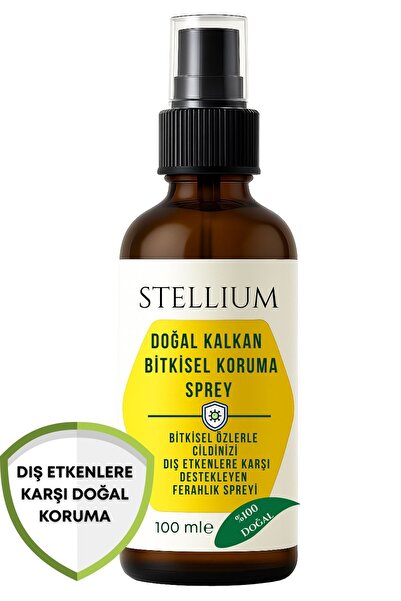 STELLIUM Doğal Koruma Spreyi 100 ml | Sinek, Böcek, Bit, Kene, Akar Karşıtı Bitkisel Sprey-sinek Kovucu