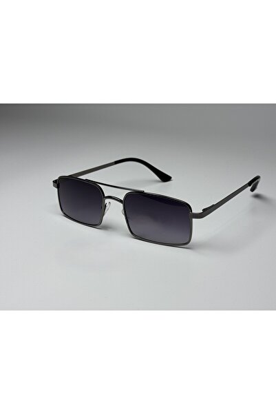 MONAL نظارات شمسية CRAN BLACK بإطار مستطيل ولون أسود زجاجي 54 Ekartman