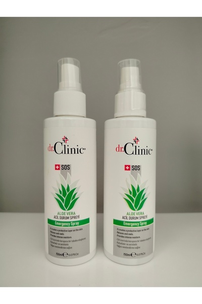 Dr. Clinic Dr.clinic Aloe Vera Acil Durum Spreyi 150 ml 2x Adet