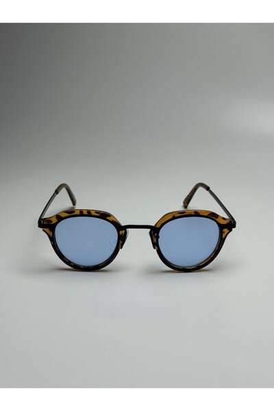 MONAL Leonardo Leopard Frame Blue Glass Sunglasses Minion Type 46 Ekartman