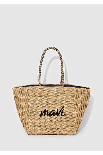Mavi Logo Straw Bag 1913061-70185