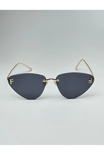 MONAL Fantasy Black Organic Sunglasses Cateye Frame 62 Ekartman