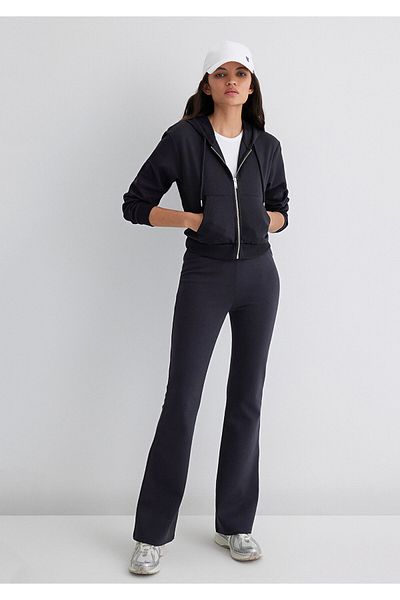 Mavi Hooded Black Interlock Sweatshirt 1S10424-900