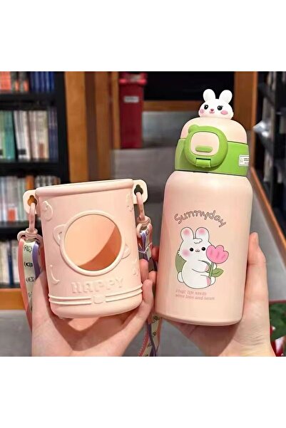 CNSZ Children's 316 Stainless Healthy Thermos Special with Straw, No Smell, N...