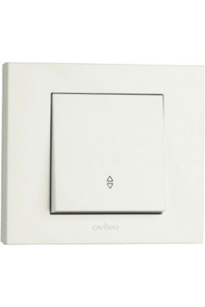 Tenda 20 قطعة من إطار مفتاح Ovivo Grano White Vavien متضمن