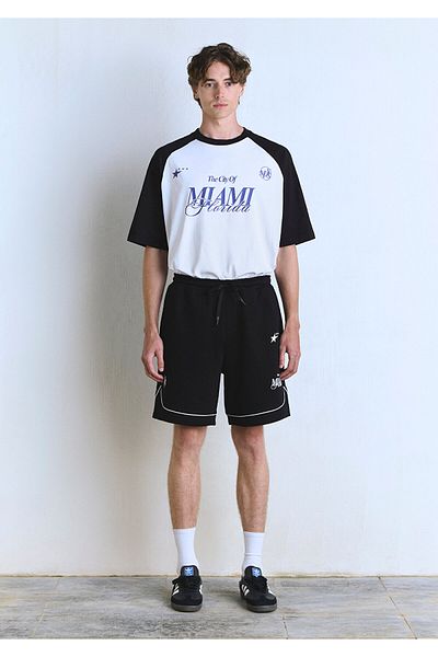 Mavi Printed Black Shorts 0410291-900