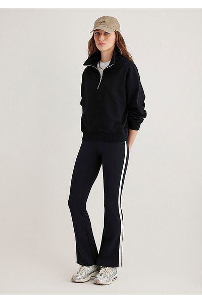Mavi Sporty Lux Black Tencel Tm Modal Sweatpants 1011059-900