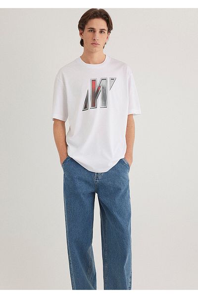 Mavi Μαύρο T-Shirt Pro Logo Loose Fit / Χαλαρή χαλαρή εφαρμογή 0612750 -620