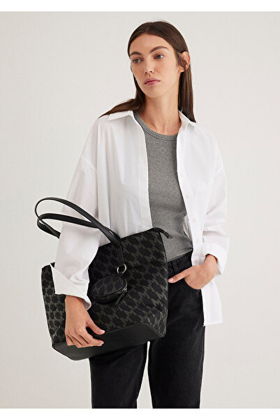 Mavi Siyah Omuz Çantası 1912633-900