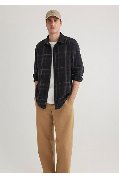 Mavi Checkered Black Shirt Regular Fit 0210806 -89579