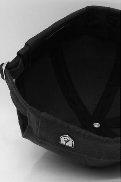 Külah Men's Hipster Premium Cap Black Docker Hat