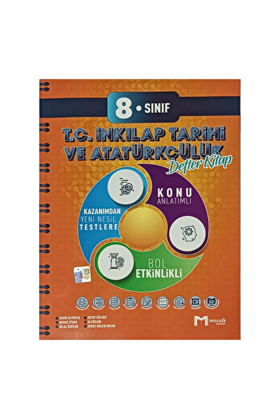 Mozaik Yayınları Mozaik Lgs 8. Sınıf Inkılap Tarihi Ve Atatürkçülük Intro Def...