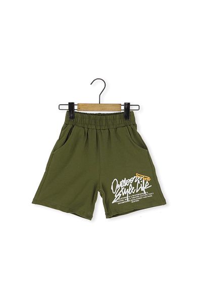 atabay Pantaloni scurți pentru bărbați cu imprimeu OUTDOOR Kaki